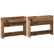 Scarpiera | Mobile per scarpe 2 pz Legno vecchio 80 x 18 x 60 cm