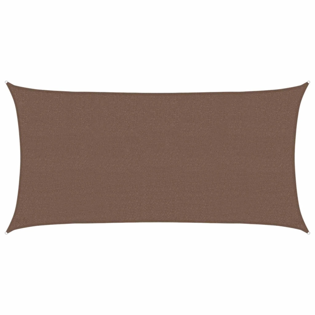 Telo Ombra Marrone 2,5 x 6 m HDPE 42032737