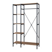 Appendiabiti Hvidovre 170 x 100 x 35 cm effetto legno nero 03_0008135