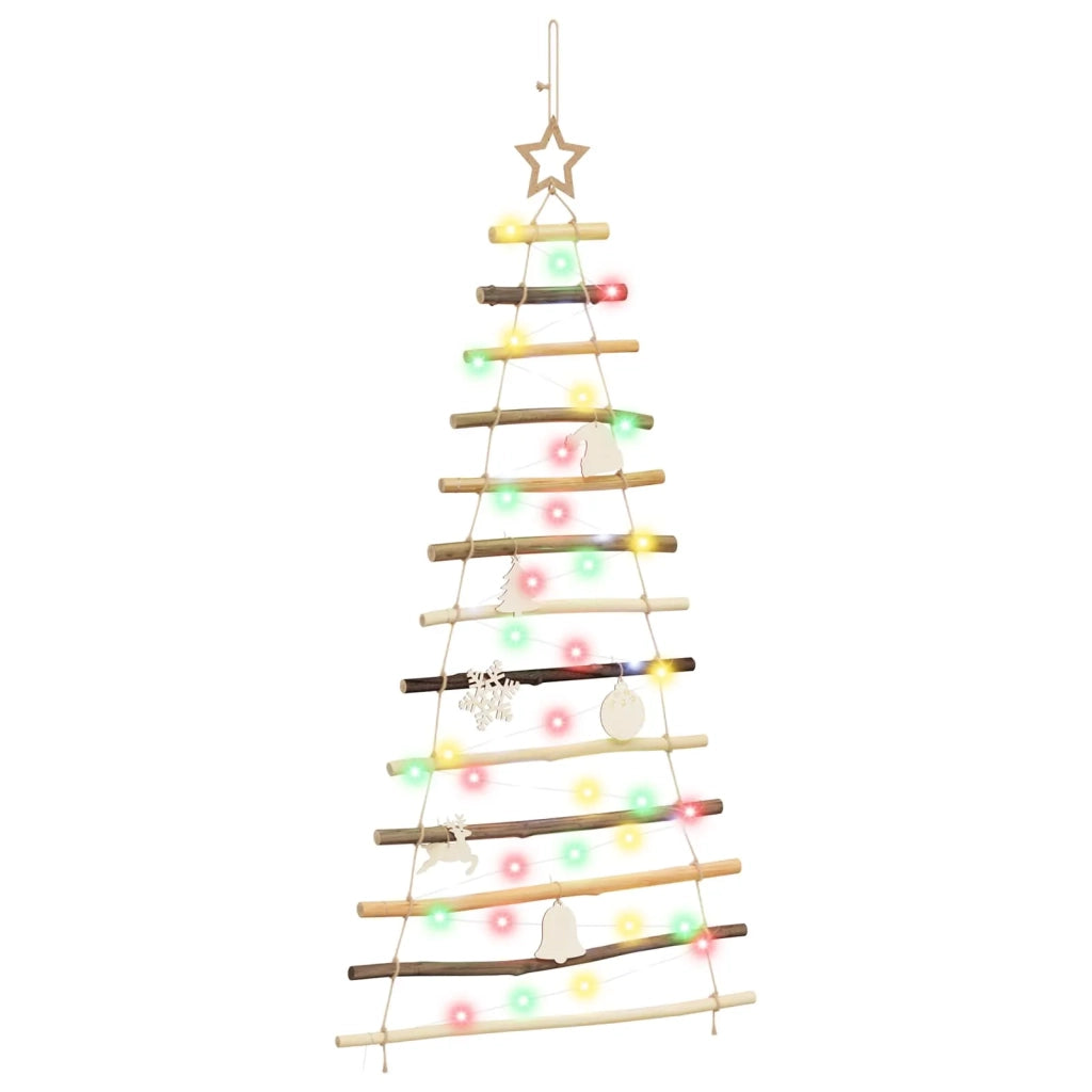 Albero di Natale appeso 120 cm 50 LED Multicolore 42050482