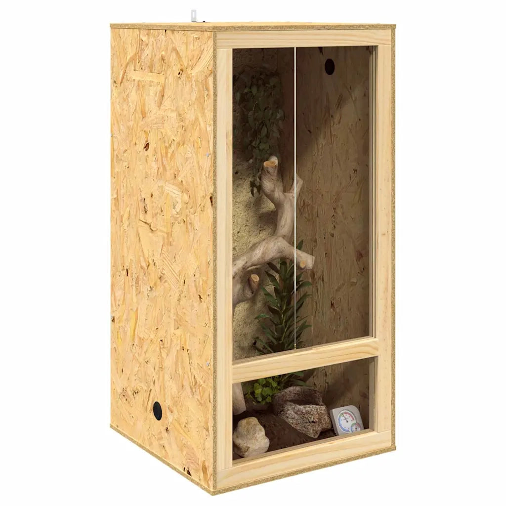 Terrario Marrone 50 x 50 x 100 cm OSB 876732