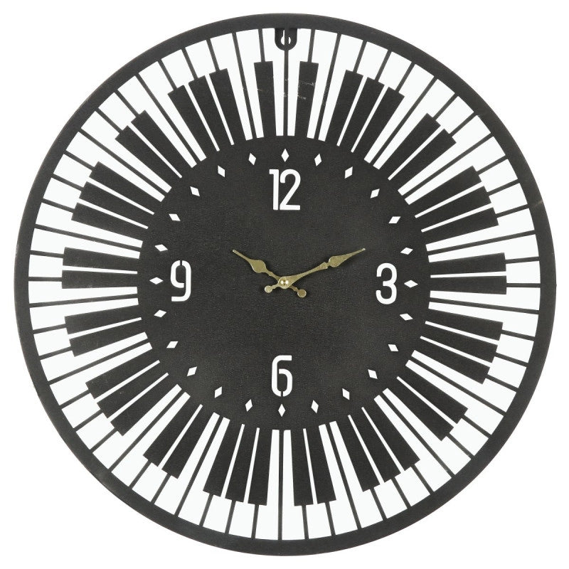 Orologio Da Parete Piano ø 60 Metallo E Plastica