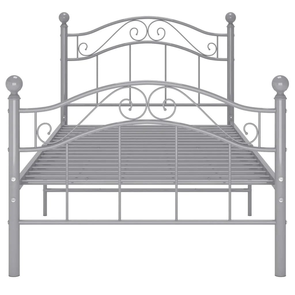 Giroletto Grigio in Metallo 90x200 cm 324990