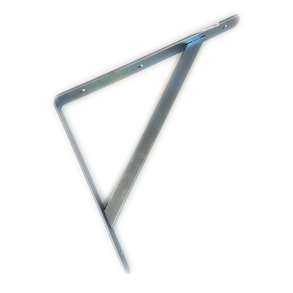 Reggimensola staffa zincata pesante con saetta di rinforzo, scegli se  40cm