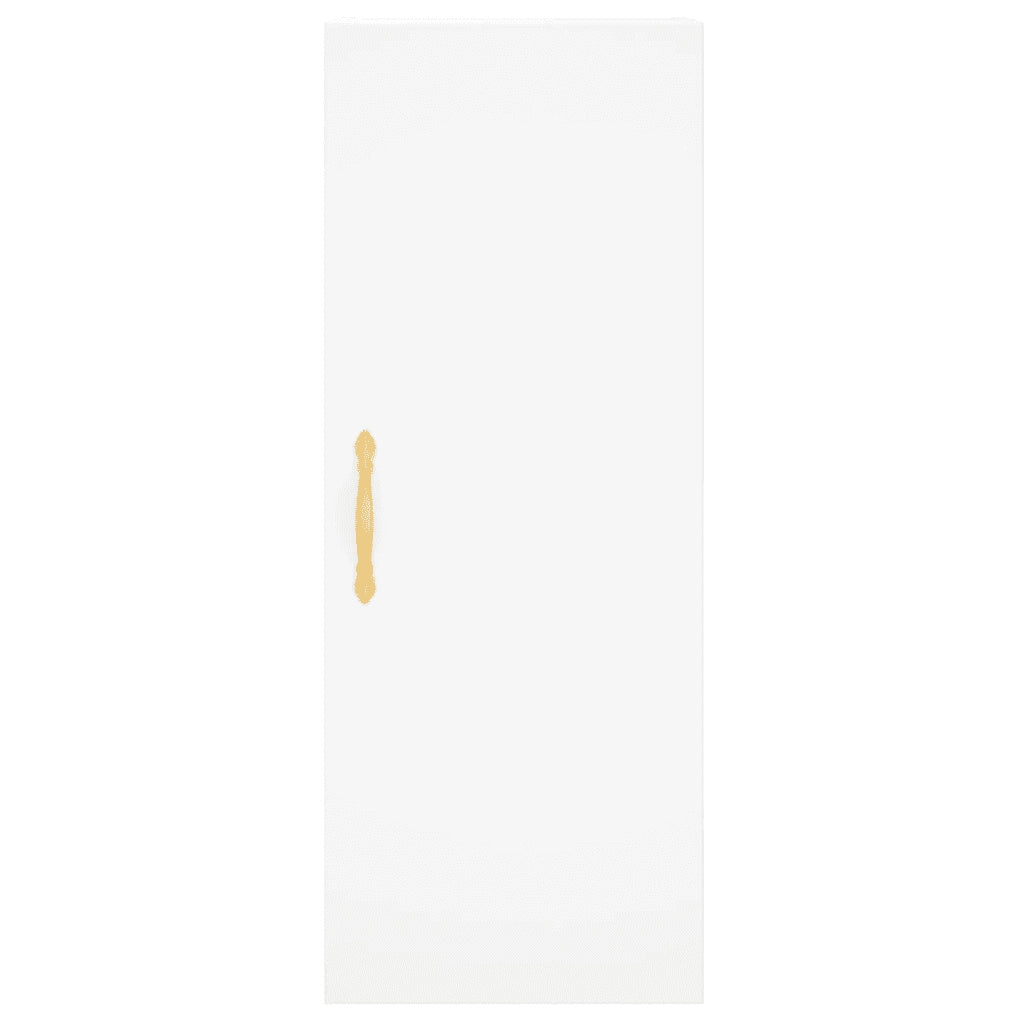 Credenza Bianca 34,5x34x180 cm in Legno Multistrato 3199089