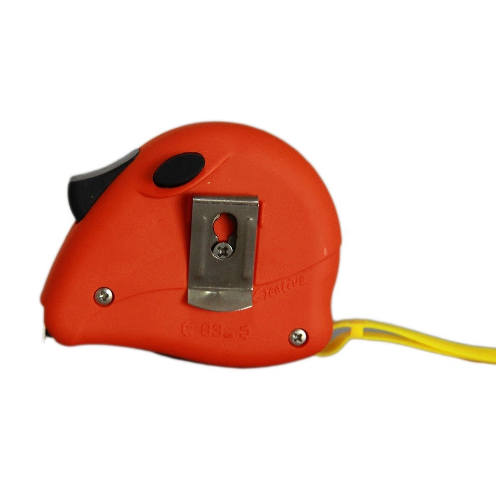 Trade Shop - Metro In Acciaio Flessometro 3 5 10 Metri Mt Flessibile Blocco Retrattile Gancio -