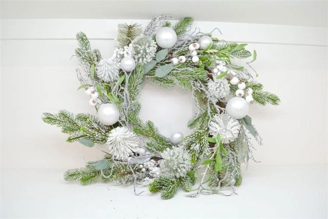 Ghirlanda Natalizia Natale Fuoriporta Tondo 45 cm s imp