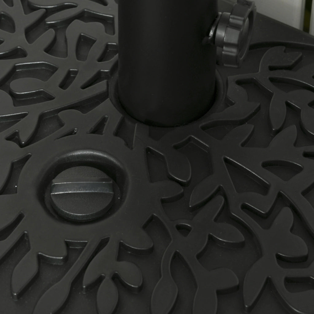 Sostegno per ombrellone ¨C zephmum ¨C 50x31x38 cm, nero