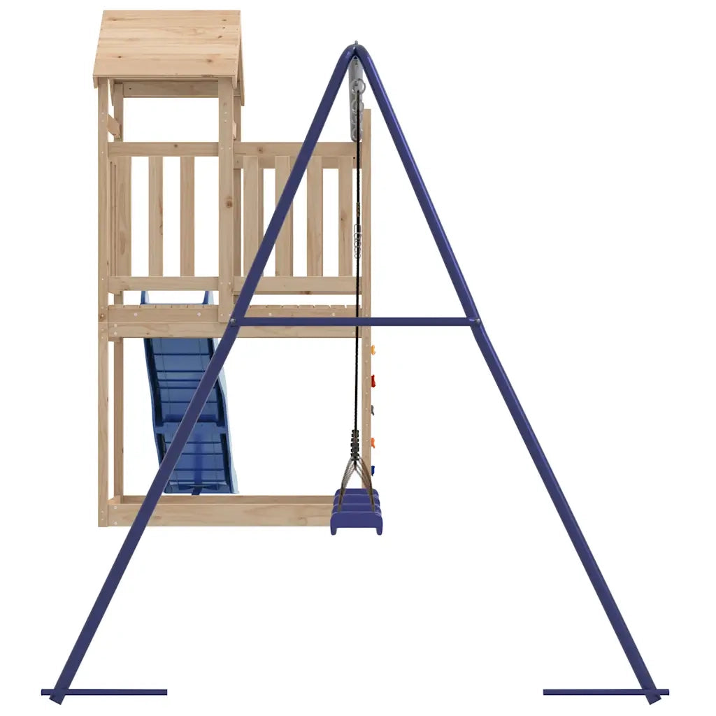 Set da Gioco da Esterno in Legno Massello di Pino 3155906