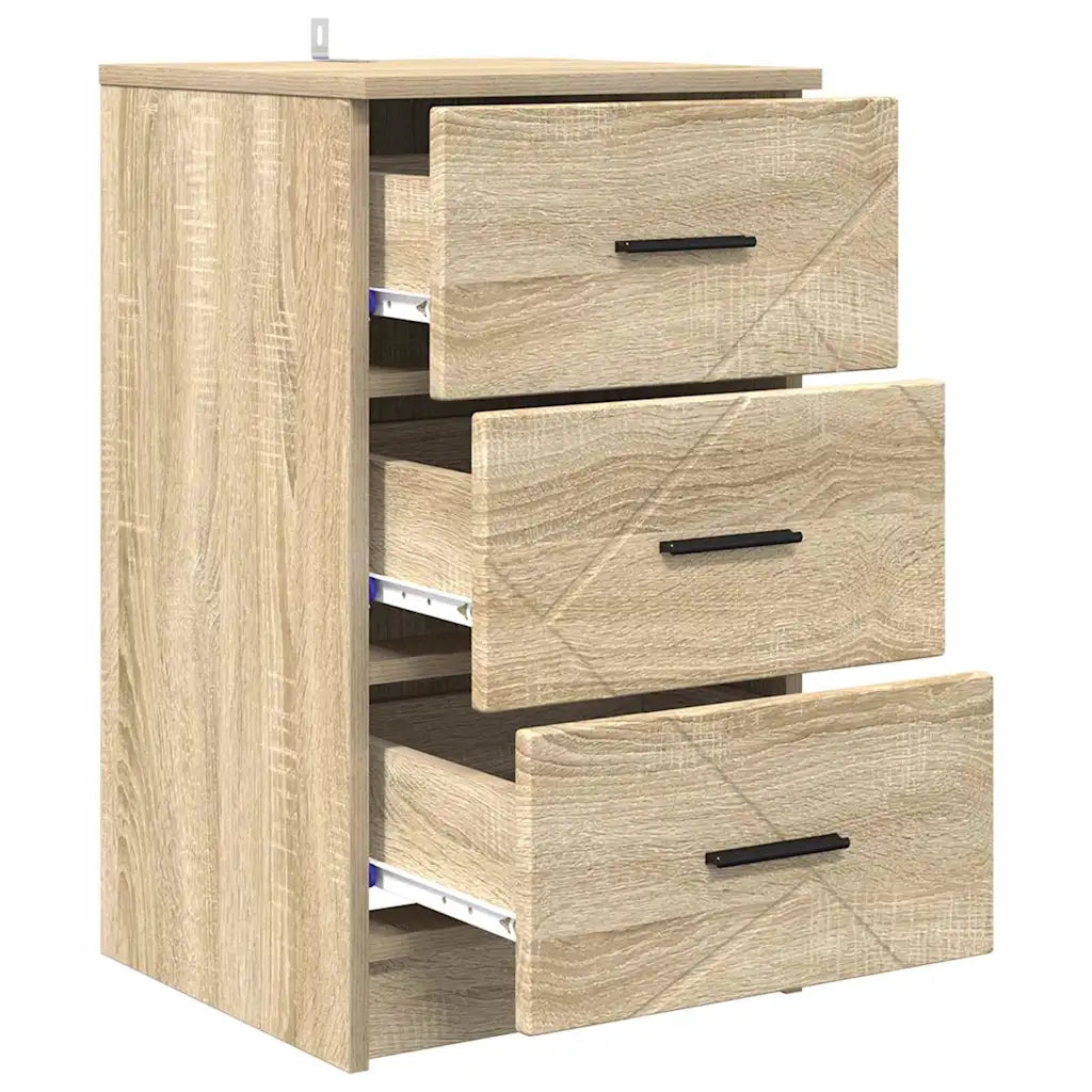 Armadio da Notte con cassetto rovere sonoma 38 x 38 x 66 cm
