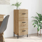 Credenza rovere artigianale 34 x 34,5 x 90 cm Legno multistrato