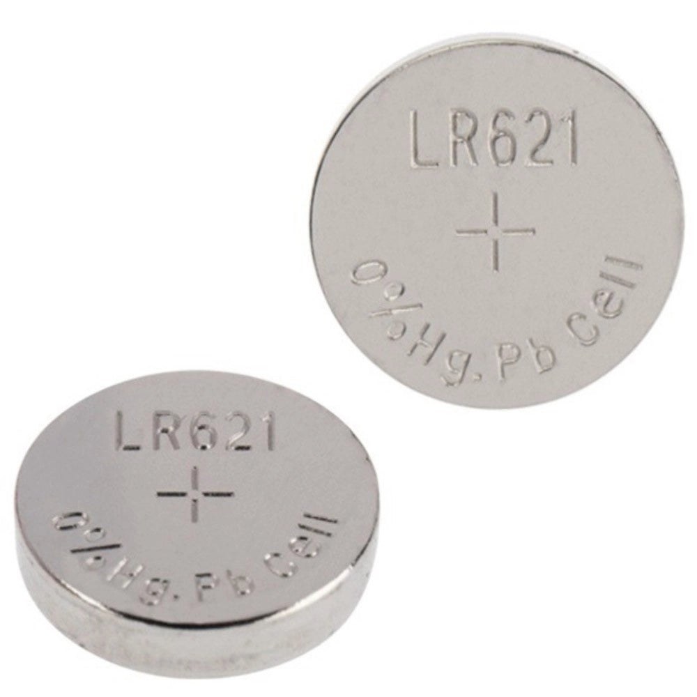 Trade Shop - Pile Alkaline Lr621/g1 1.5v 12mah Batterie Bottone Telecomandi Orologi Maxtech -