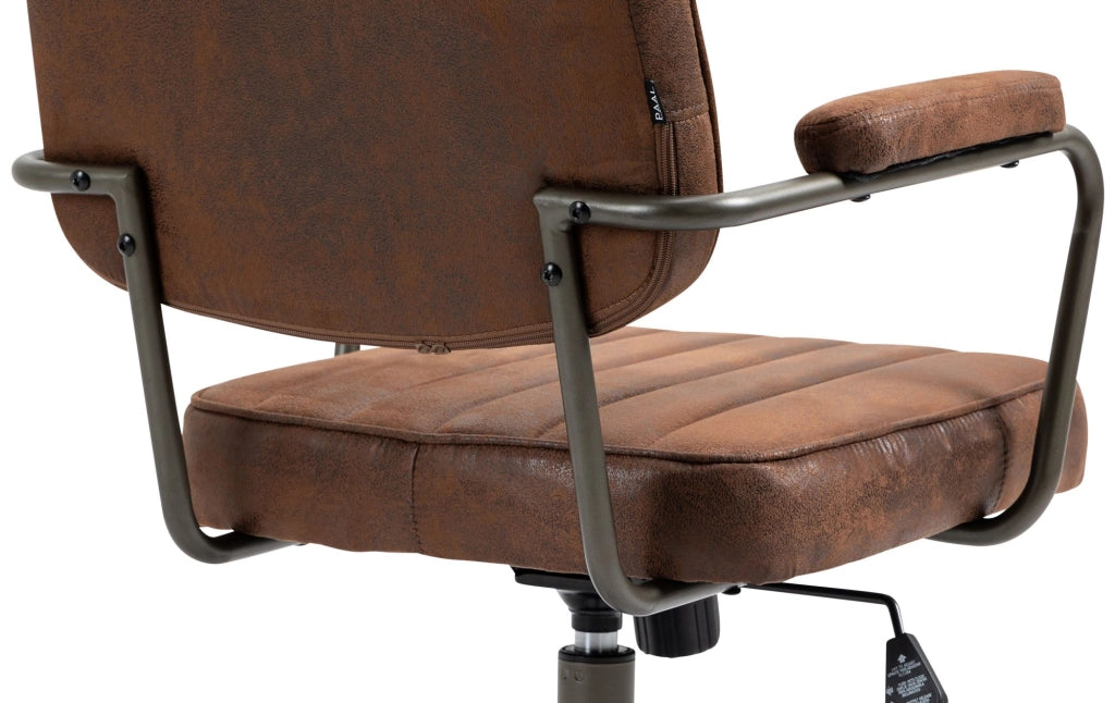 Sedia da ufficio Natrona cognac
