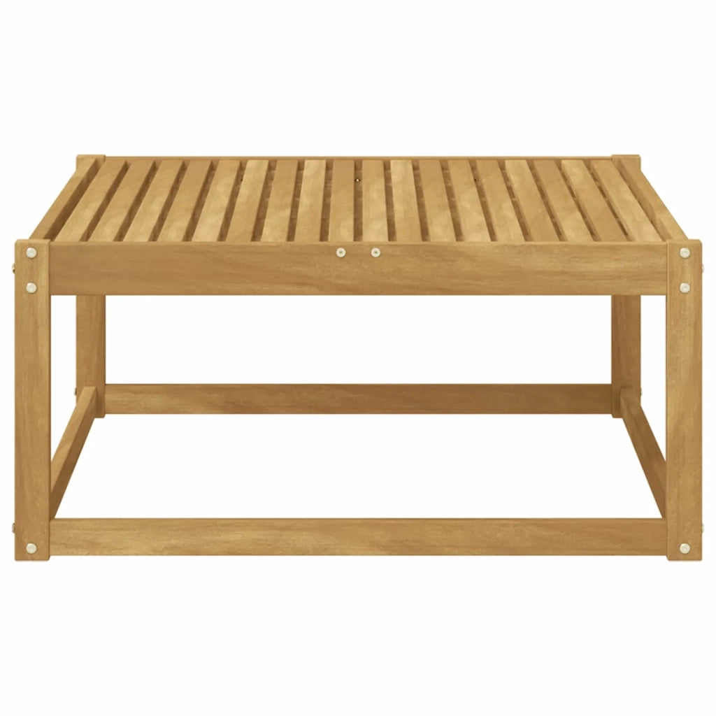 Poggiapiedi da Esterno Legno di Acacia Massello Bianco CFW5604972