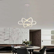 Trade Shop - Lampadario Led Moderno Lampada A Sospensione 94w Bianca Luce 4000k 3000k 6500k A49 -