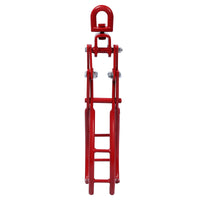 Pinza forestale per legna e tronchi fino a 1310 mm 1500kg di forza di trazione 4 artigli