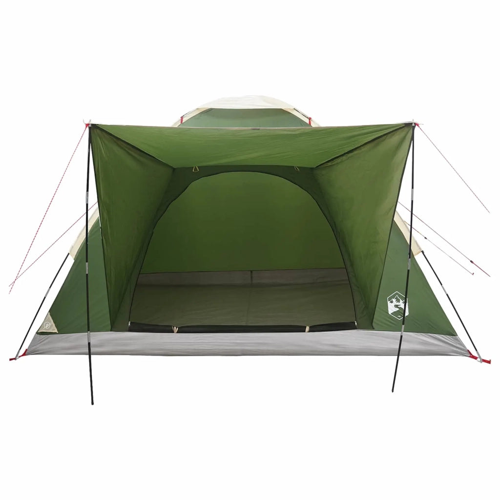 Tenda da campeggio Verde 4 persone Poliestere e Acciaio 42028647