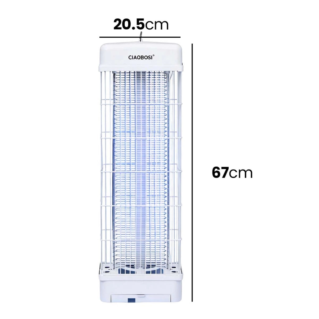 Lampada 18W Anti-zanzare e mosche UV ad alta efficienza Bianco Avizar