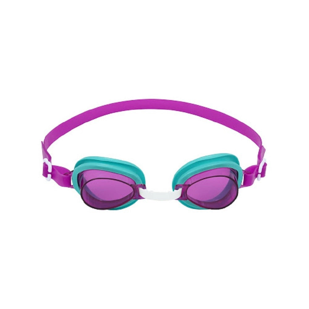 Trade Shop - Occhialini Lightning Swimmer 3-6 Anni 3 Colori Silicone Con Protezione Uv 21074 -