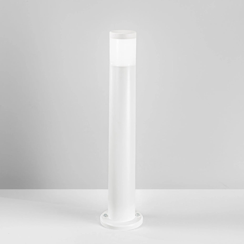 PALETTO FOCUS BIANCO TONDO 1 LUCE ATTACCO GU10 IP65 17,5X77,5CM