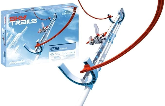 SKY TRAILS | Air Lift | Gioco di costruzione per altezze e percorsi emozionanti | Costruisci, decolla e vivi emozionanti
