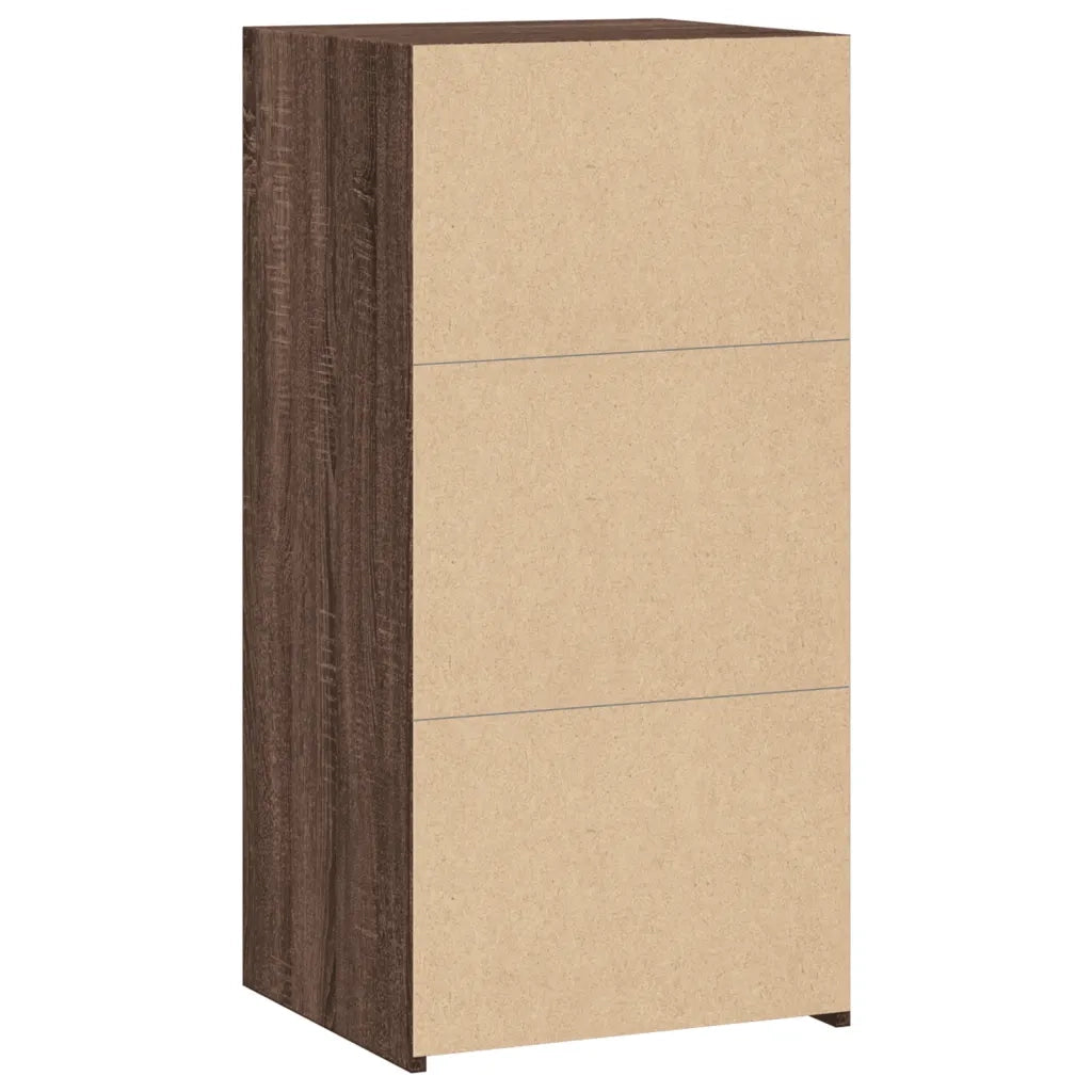Credenza | Madia | Buffet da pranzo | Armadio da pranzo Rovere Marrone 45x41x93 cm in Legno Multistrato