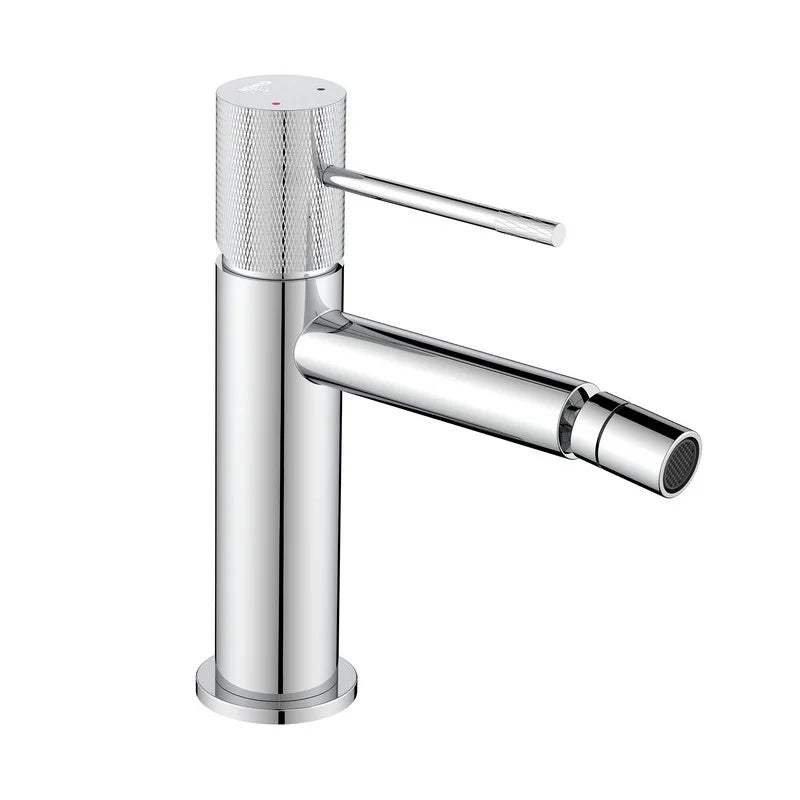 Miscelatore Bidet Serie Levi con Piletta Click Clack Cromato