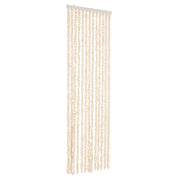 Tenda Antimosche Beige e Bianca 56x200 cm in Ciniglia CFW9555378