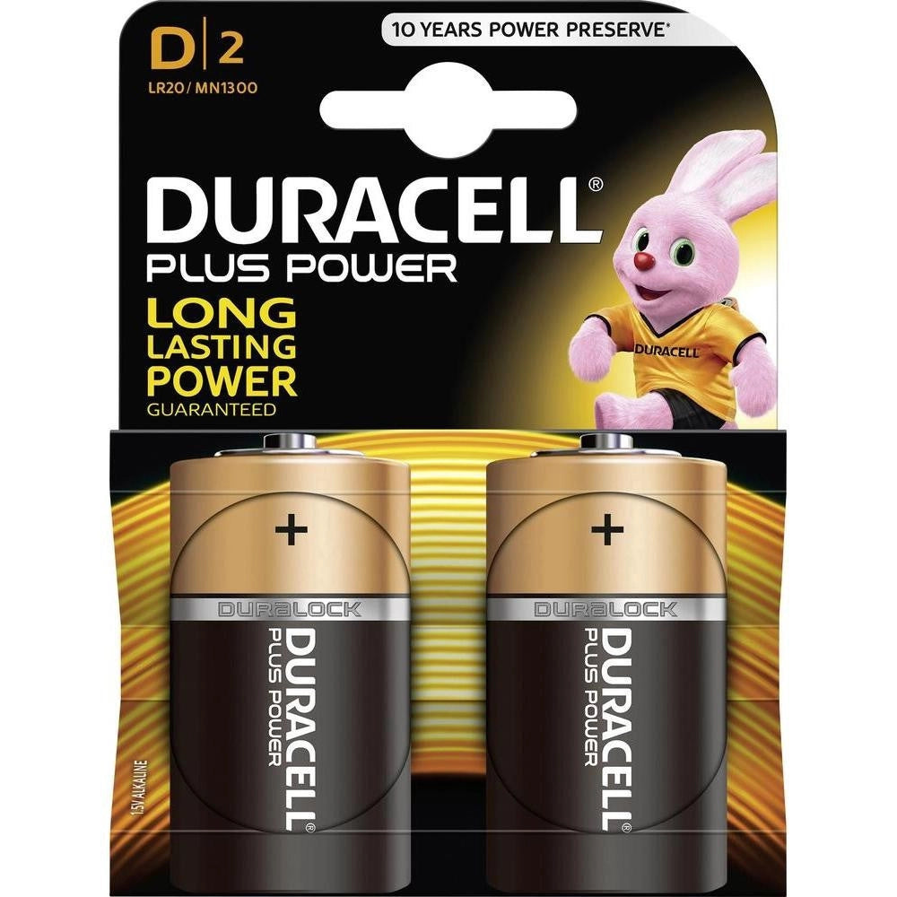 Trade Shop - Duracell Mn1300 Torcia Torcione D Batterie A Dimensioni Confezione Da 2 -