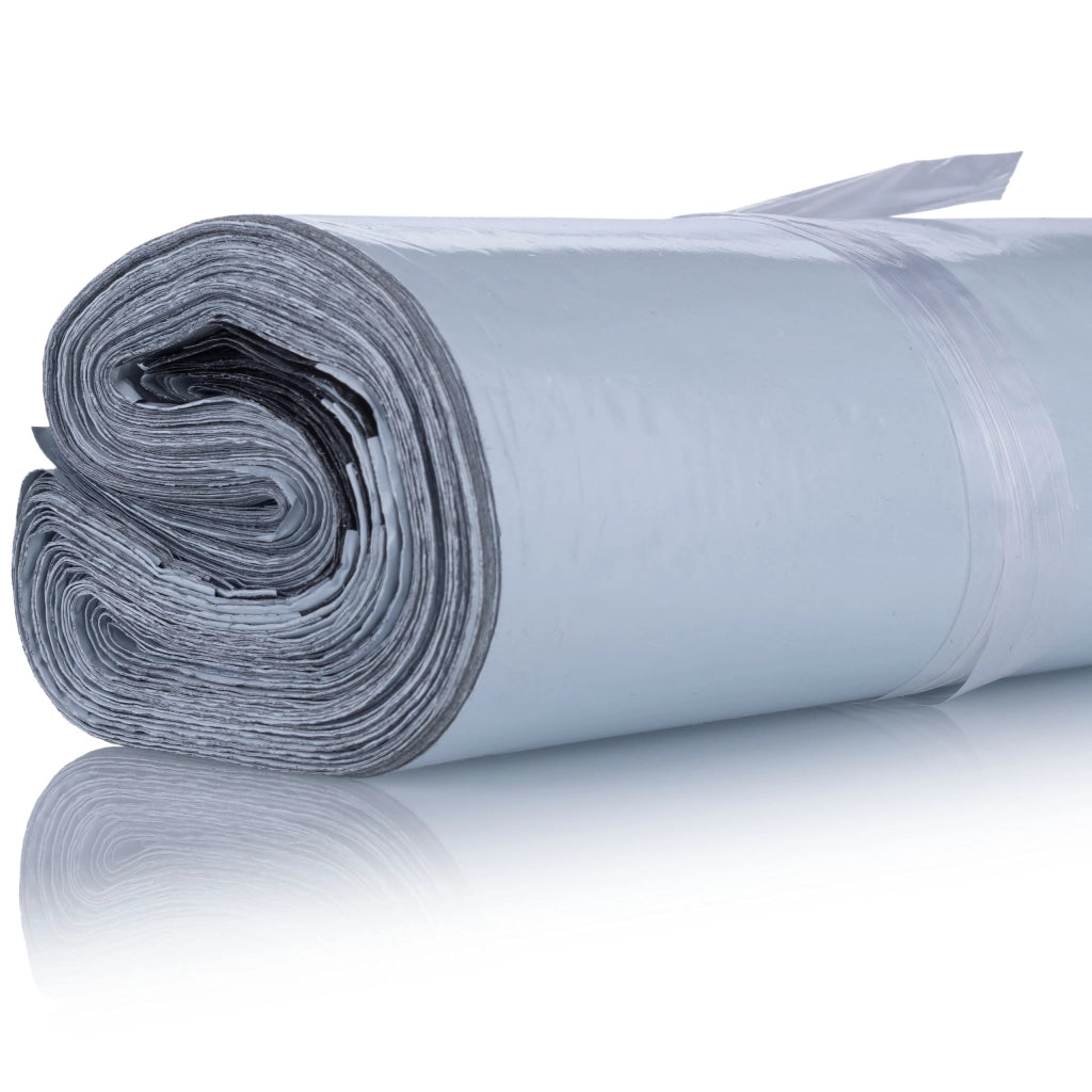 Buste per Spedizioni Bianche 170x300mm 100 Pezzi – LDPE Resistente, Impermeabile, Sicurezza Dati