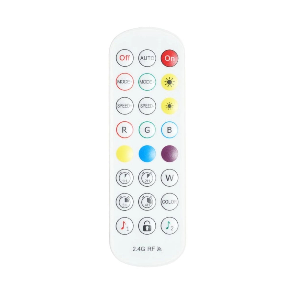 Kit di luci decorative intelligenti RGBIC da 15 m per esterni con telecomando, controllo vocale e app Surplife.