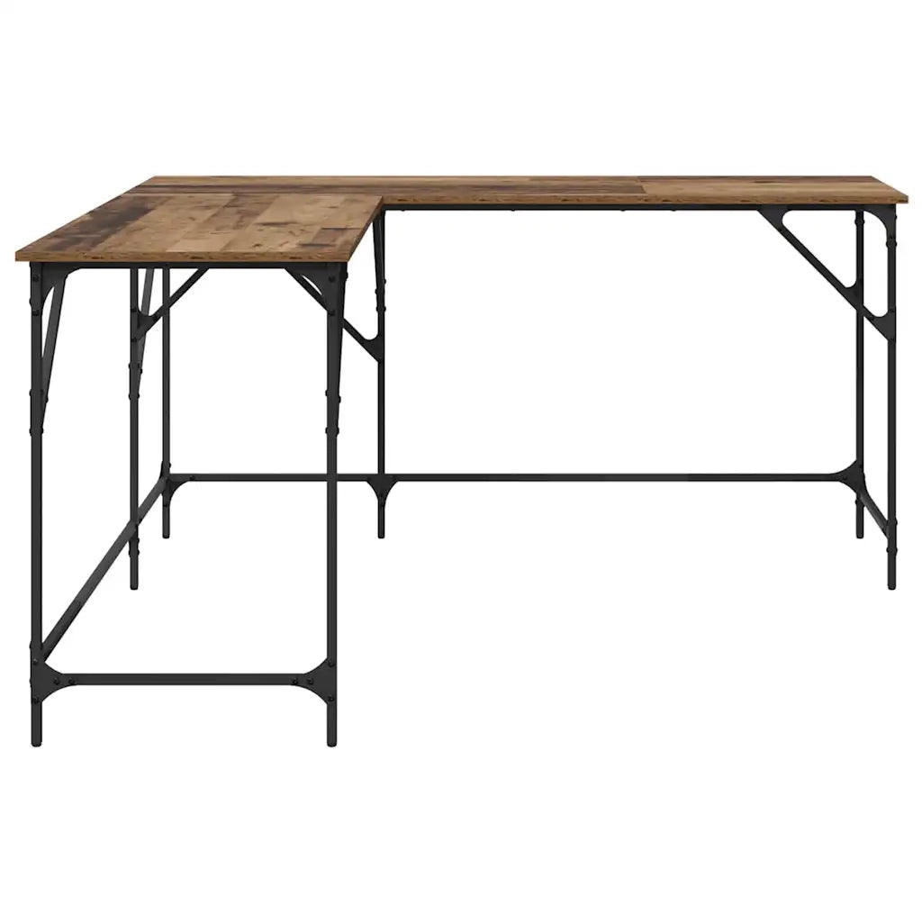 Scrivania Legno vecchio 149 x 149 x 75 cm Legno multistrato