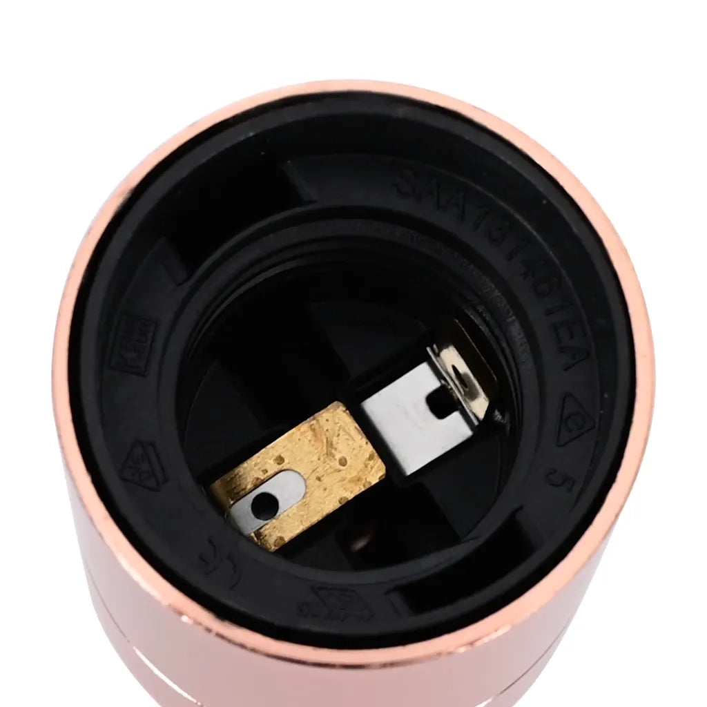 Portalampada 2 pz Oro Rosa E27 CFW2288426