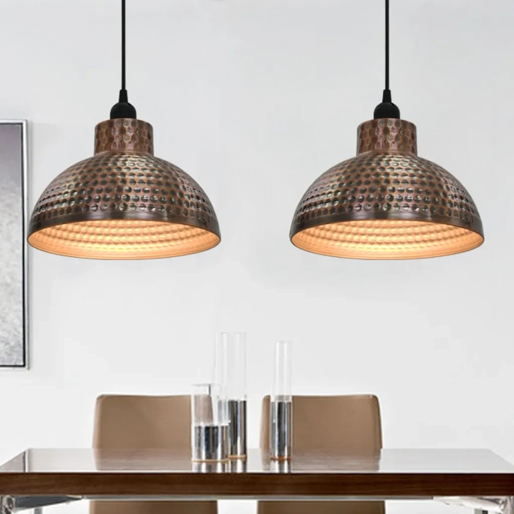 Lampadari 2 p Semisferici Color Rame CFW7120677