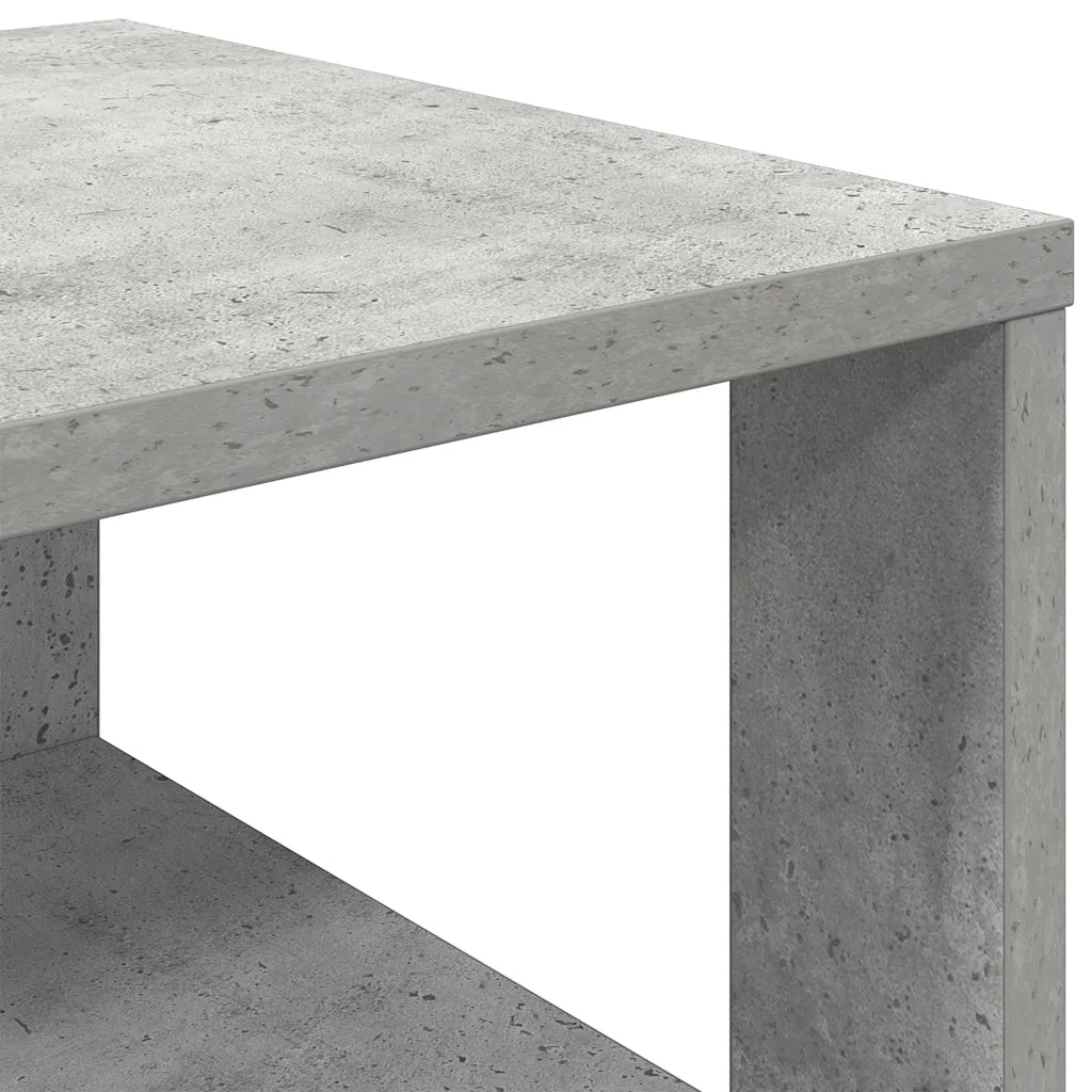 Scarpiera Grigio Cemento 61x32x70 cm in Legno Multistrato