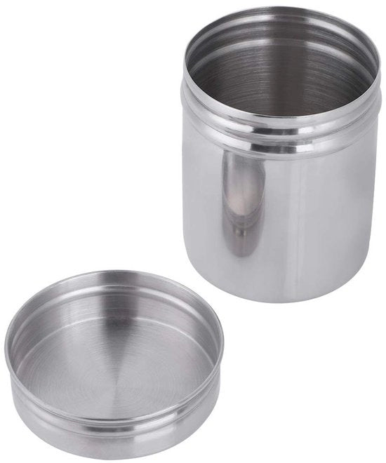 Contenitore di conservazione alimentare in acciaio inossidabile 304 - Contenitore di scorta sigillato - Eterogeneo - Antibatterico - Portatile - 275 ml - Contenitore di conservazione