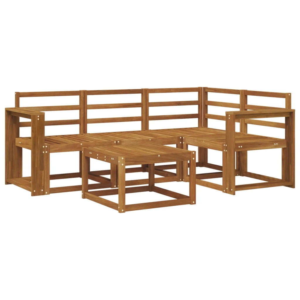Set di divani da esterno 5 pcs Naturale 3366362