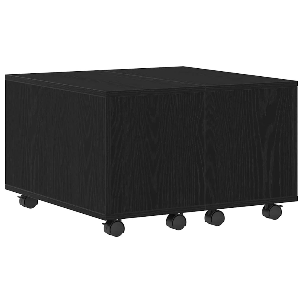 Tavolino da salotto Rovere Nero 60 x 60 x 38 cm 862625