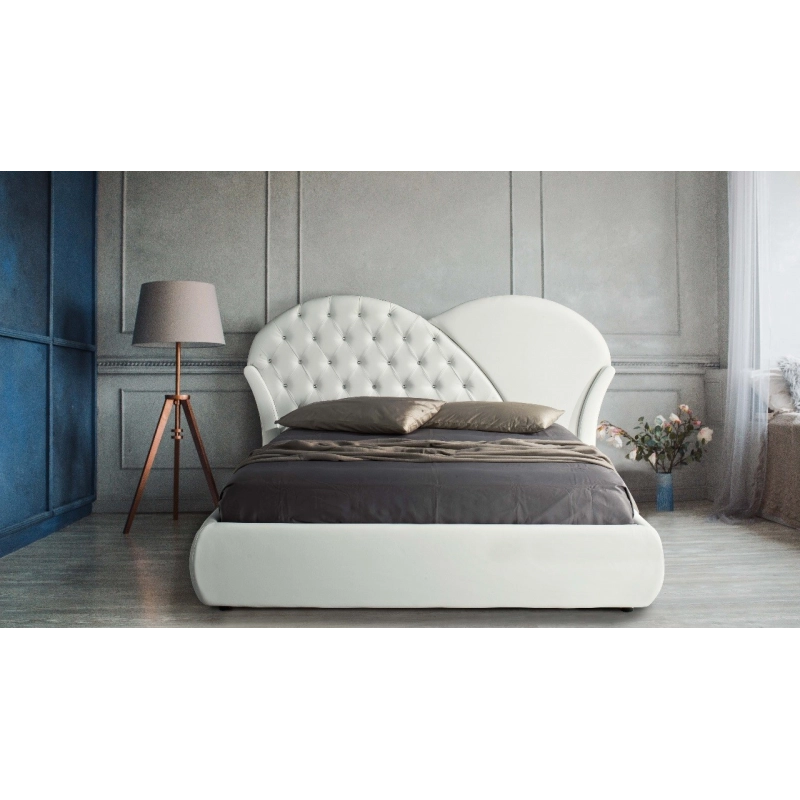 Letto Marubi bianco contenitore