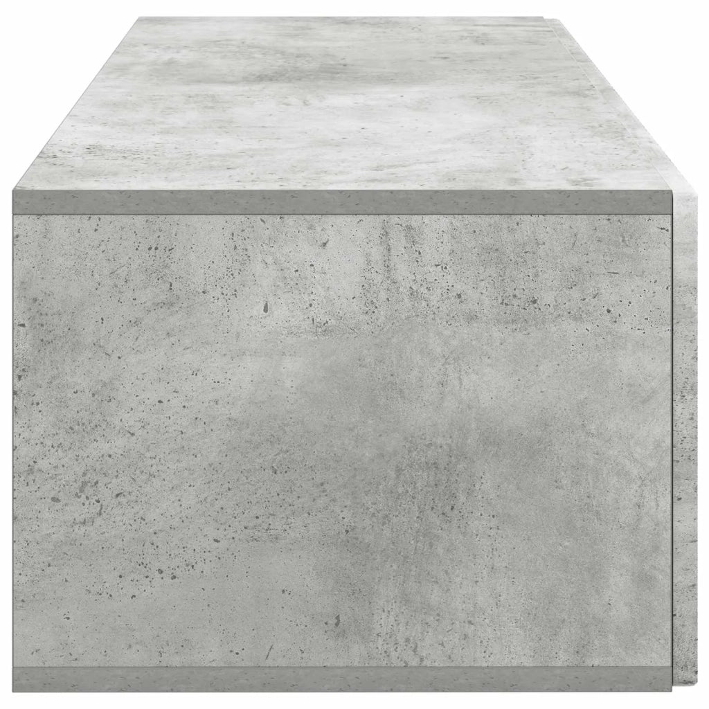 Mobile Porta TV da Muro Grigio Cemento 98 x 41 x 30 cm