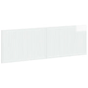 Testiera da Muro EDE Bianco Lucido Legno ingegnerizzato 896069