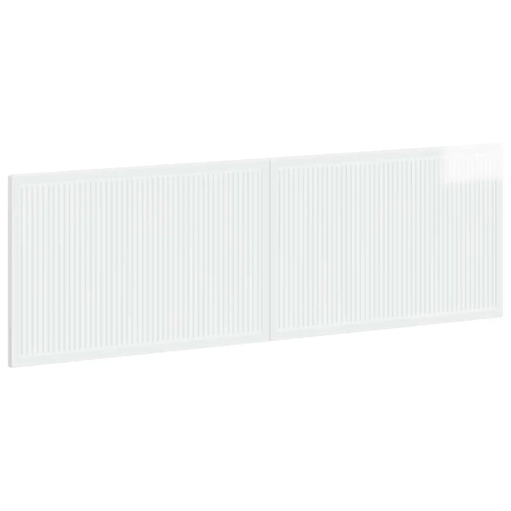 Testiera da Muro EDE Bianco Lucido Legno ingegnerizzato 896069