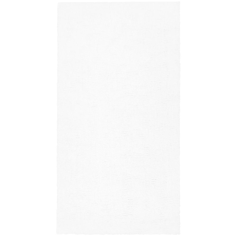 Tappeto shaggy bianco 80 x 150 cm moderno tappeto rettangolare trapuntato a Pelo Lungo
