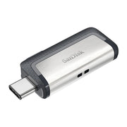 Chiavetta USB Sandisk Ultra Dual Drive USB Type-C da 128 GB USB Type-A / USB Type-C 3.2 Gen 1 (3.1 Gen 1) Nero, Argento