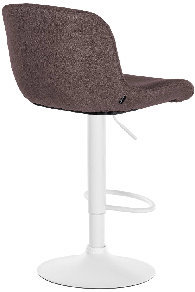 Barhocker Solon WeiЯ Stoff
