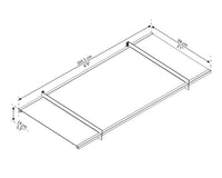 Nancy Pensilina Da Esterno  205X94 cm  Trasparente