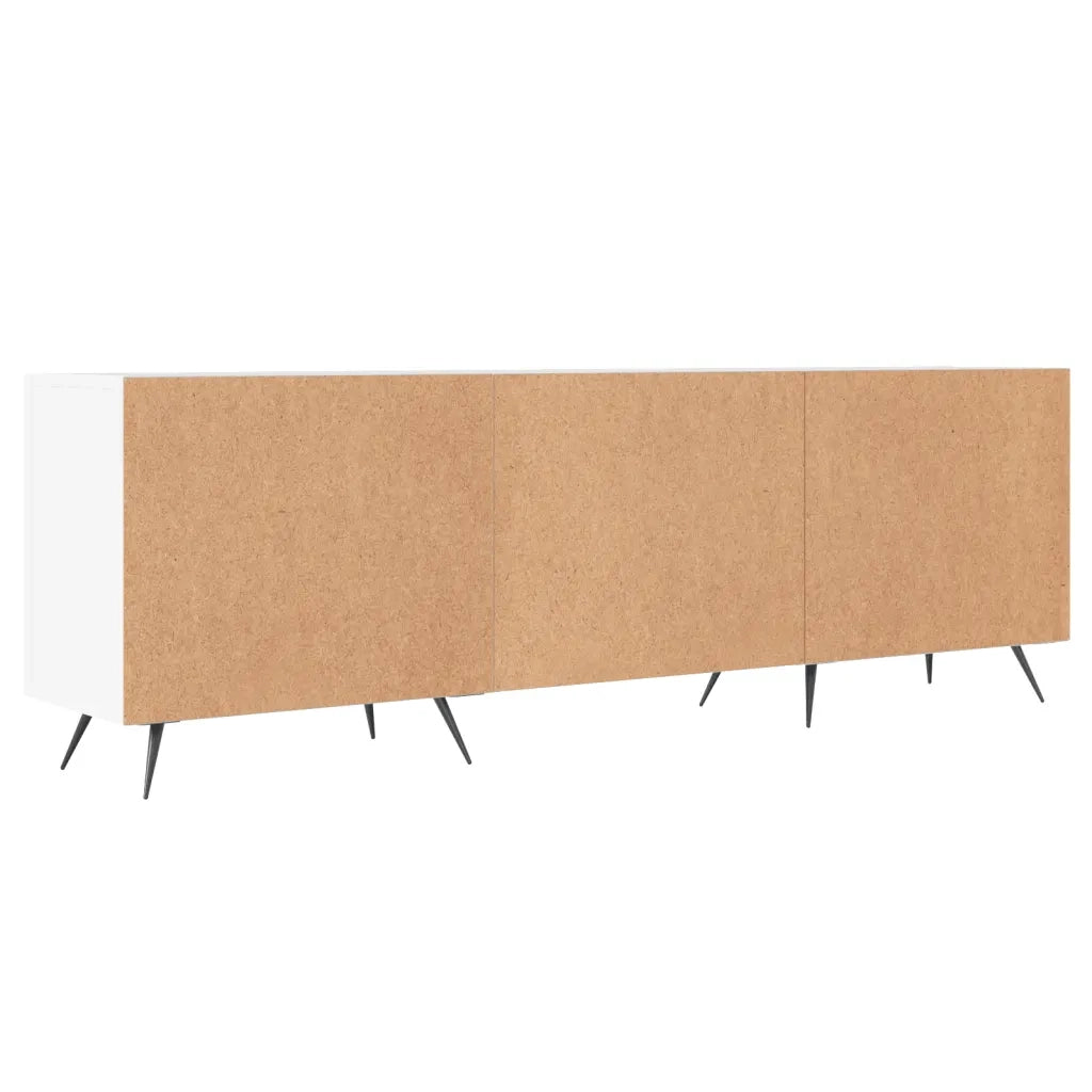 Mobile Porta TV-Mobile per TV-Credenza TV Bianco 150x30x50 cm in Legno Multistrato 950713