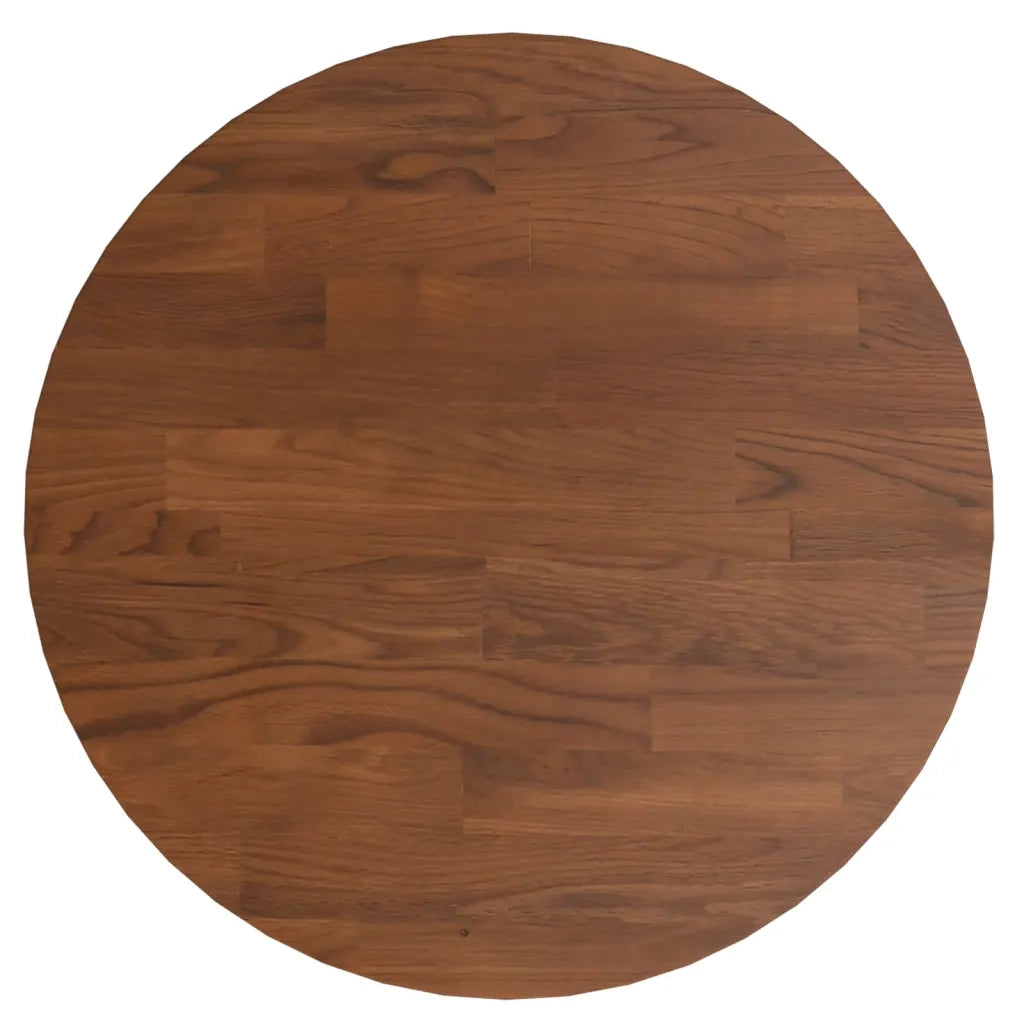 Piano Tavolo Rotondo Marrone Scuro Ã˜30x1,5 cm Rovere Trattato cod mxl 69002