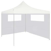 Parete con Finestre per Gazebo 6x2 m Bianca CFW4584845