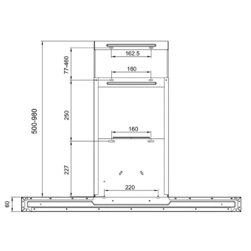 CECOTEC 02880 - Bolero Flux TT 605500 Glass Black A++